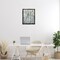 Stupell Industries Autumn Birch Abstraction Floating Frame By Sally Swatland